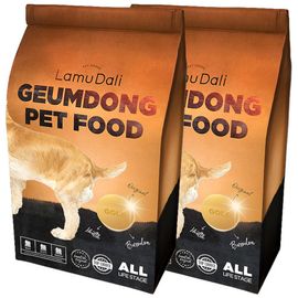 [LamuDali] Geumdong Pet Food, 2kg, the solution for healthy poop! Air roasting and contain hydrolyzed salmon. Artificial antibiotics, colors, flavors, growth promoters OUT, dog food